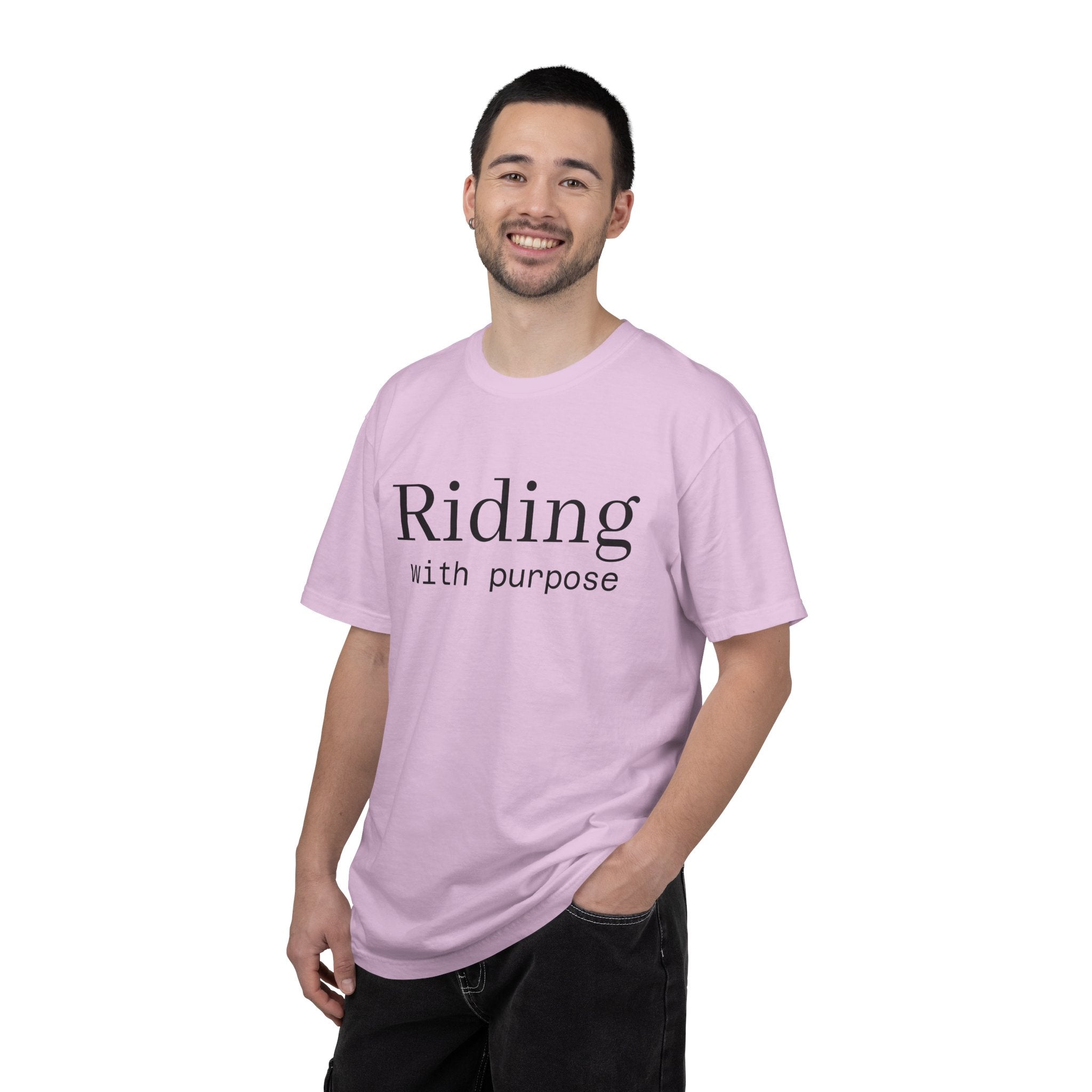 Riding with Purpose T-Shirt — Charity Tee