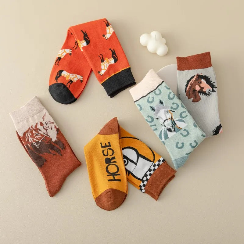 New Socks Cartoon Horse