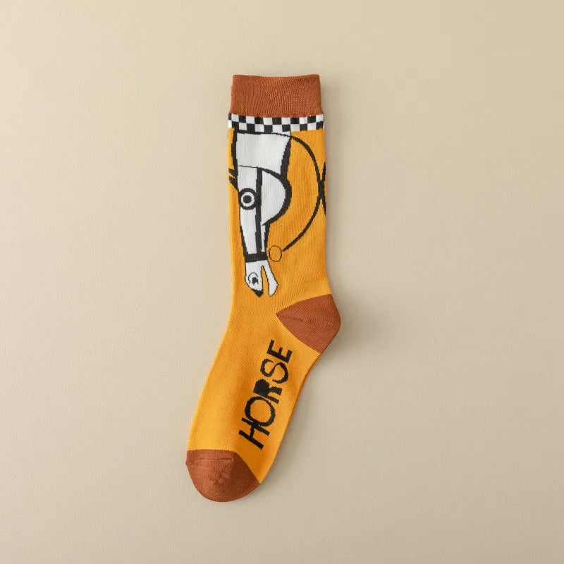 New Socks Cartoon Horse
